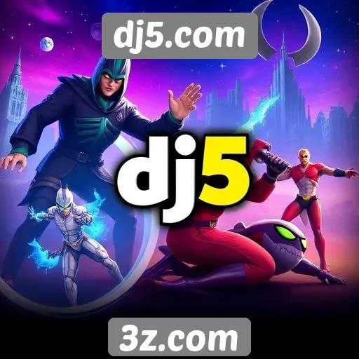Exploração de jogos populares no site dj5.com