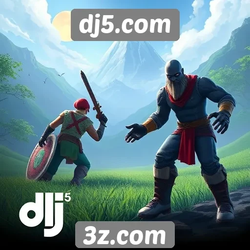 Variedade de jogos disponíveis no dj5.com